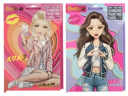 Διαμαντένια ζωγραφική – ευχετήριες κάρτες Besties