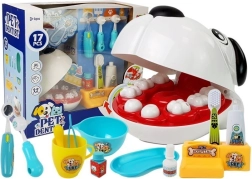 Παιδικό κτηνιατρικό οδοντιατρικό σετ με σκυλάκι και οδοντιατρικά εργαλεία