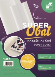 Υπερ-κάλυμμα για τετράδια διάφανο A4