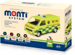 Σετ κατασκευής Monti System Ασθενοφόρο Renault Trafic κλίμακα 1:35