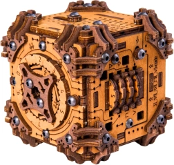 Ξύλινος κύβος παζλ απόδρασης Tesserakt WOODEN CITY (195 κομμάτια)