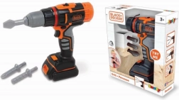 Ηλεκτρικό παιδικό τρυπάνι και κατσαβίδι black+decker