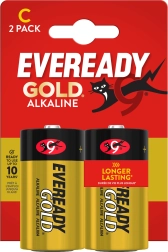 Αλκαλικές μπαταρίες ENERGIZER Eveready Gold C (LR14) 1,5 V – 2 τεμ.