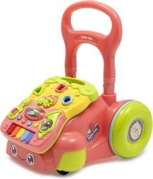 Παιδική περπατούρα με μουσική Baby Mix ροζ