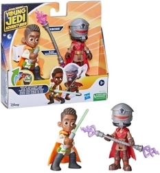 Star Wars Pop‑Up Duel διπλή συσκευασία φιγούρων 10 cm – Young Jedi Adventures