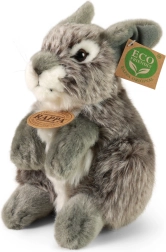 Λούτρινο κουνελάκι γκρι 20 cm eco friendly