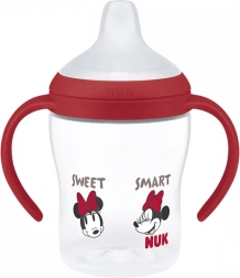 Εκπαιδευτικό μπιμπερό NUK Perfect Match DISNEY Minnie, κόκκινο, 150 ml