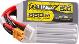 Tattu r-line v5 850 mah 4s 150c xt30u-f lipo μπαταρία
