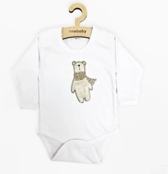 Βρεφικό κορμάκι με μακρύ μανίκι new baby polar bear