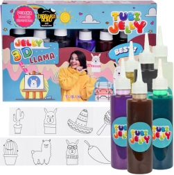 Tubi Jelly δημιουργικό σετ Λάμα 6 χρώματα τζελ φιγούρες