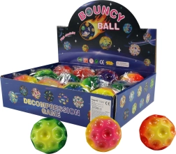 Χοπ χοπ μπαλάκι ουράνιου τόξου 7 εκ.