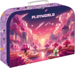 Βαλιτσάκι λαμινέ 34 cm Playworld Girl