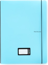 Τετράδιο A4 OXYBOOK PASTELINI, 40 φύλλα, μπλε, ανταλλάξιμο εσωτερικό