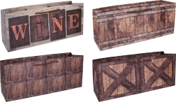 Τσάντα δώρου για μπουκάλι M 15,5 × 37 × 10 cm – για όλο τον χρόνο