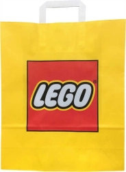 Lego διαφημιστική χάρτινη τσάντα δώρου κίτρινη 34 × 35 cm - 1 τεμάχιο