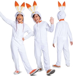 Παιδική στολή POKEMON Scorbunny kigurumi 126–136 cm (7–8 ετών)
