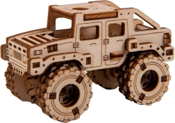 Ξύλινο τρισδιάστατο παζλ Monster Truck – Μοντέλο 2