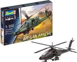 Πλαστικό μοντέλο ελικοπτέρου REVELL AH-64A Apache 1:100