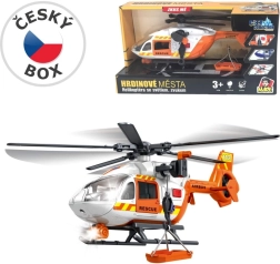 Διασωστικό ελικόπτερο με βαρούλκο και φωτεινά εφέ