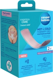 Λοχειοπερικές τζελ επιθέματα HOT & COLD της Canpol babies, 2 τεμ.