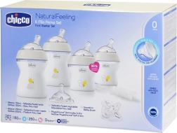 Chicco νεογνικό σετ εκκίνησης Natural Feeling, ουδέτερο, 0μ+