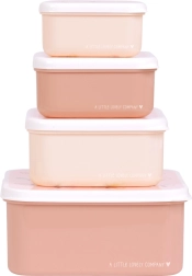 Σετ τεσσάρων δοχείων σνακ A Little Lovely Company – Motýlci