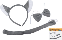 Αποκριάτικο σετ λύκου για παιδιά