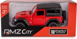 Μοντέλο αυτοκινήτου JEEP Wrangler Rubicon 2021 soft top 1:35 – κόκκινο