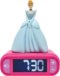 Ξυπνητήρι με 3D νυχτερινό φως Disney Princess, Σταχτοπούτα