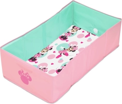 Bright Starts πτυσσόμενη ταξιδιωτική μπανιέρα Minnie Mouse TuckAway για παιδιά από 12 μηνών