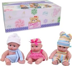 Κούκλα με φόρεμα 17 cm