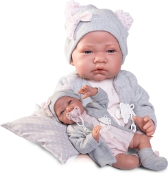 Antonio Juan - ρεαλιστική κούκλα μωρό με μαλακό υφασμάτινο σώμα 42 cm