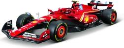 Κιτ κατασκευής μοντέλου bburago 1:24 FERRARI F1 SF24 2024 αρ. 55 Carlos Sainz με βάση