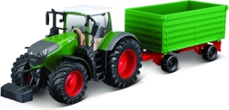 Τρακτέρ με ρυμουλκούμενο Fendt 1050 Bburago Farm 10 cm