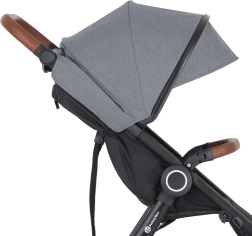 Petite&Mars κουκούλα καροτσιού Street+ και Street2 Ultimate Grey