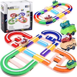 Σετ κατασκευής πίστα με δεινόσαυρους, 143 κομμάτια