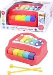 Playgo πιάνο και ξυλόφωνο 2σε1