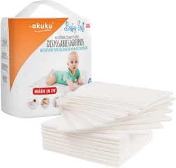 Μίας χρήσης υγιεινά υποστρώματα Akuku Baby Soft 40 × 60 cm, 15 τεμ.