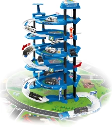 Αστυνομικό παρκινγκ XXL με αστική επιφάνεια παιχνιδιού, 82 κομμάτια