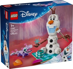 Lego disney frozen πικνίκ του Όλαφ και του Μπρούνι 43287
