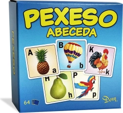 Παιχνίδι μνήμης (Pexeso) Αλφάβητο σε κουτί