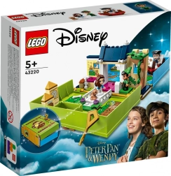 LEGO® Disney 43220 Πίτερ Παν και Γουέντι και το μαγικό βιβλίο περιπετειών τους