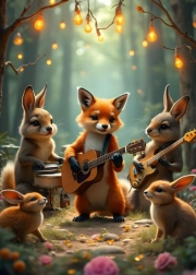 Παζλ Δασική Συναυλία 300 κομμάτια BLUEBIRD