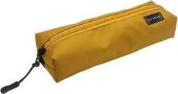 Φαρδιά σχολική κασετίνα OXY Runner Yellow με ελαστικό ιμάντα