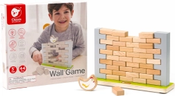 Ξύλινο επιτραπέζιο ισορροπίας «η πεσμένη κότα» CLASSIC WORLD, 44 τεμάχια