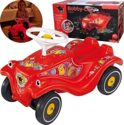 Κλασικό όχημα ισορροπίας BIG Bobby Car με κόρνα και φωτεινά εφέ