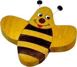 Ξύλινο μαγνητάκι μέλισσα – 2Kids Toys