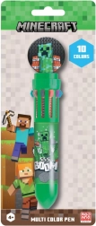 Minecraft πολύχρωμο στυλό με topper