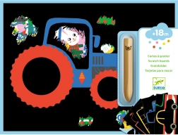 Οχήματα ξυστού για τους μικρούς από τη Djeco