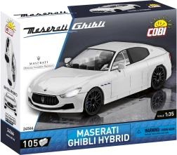 Σετ κατασκευής MASERATI Ghibli Hybrid 1:35 από την COBI